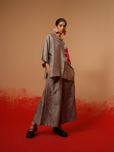 Root Shirt (Grey + Natural + Pink)-Ech/Ro/To/GrNAPi