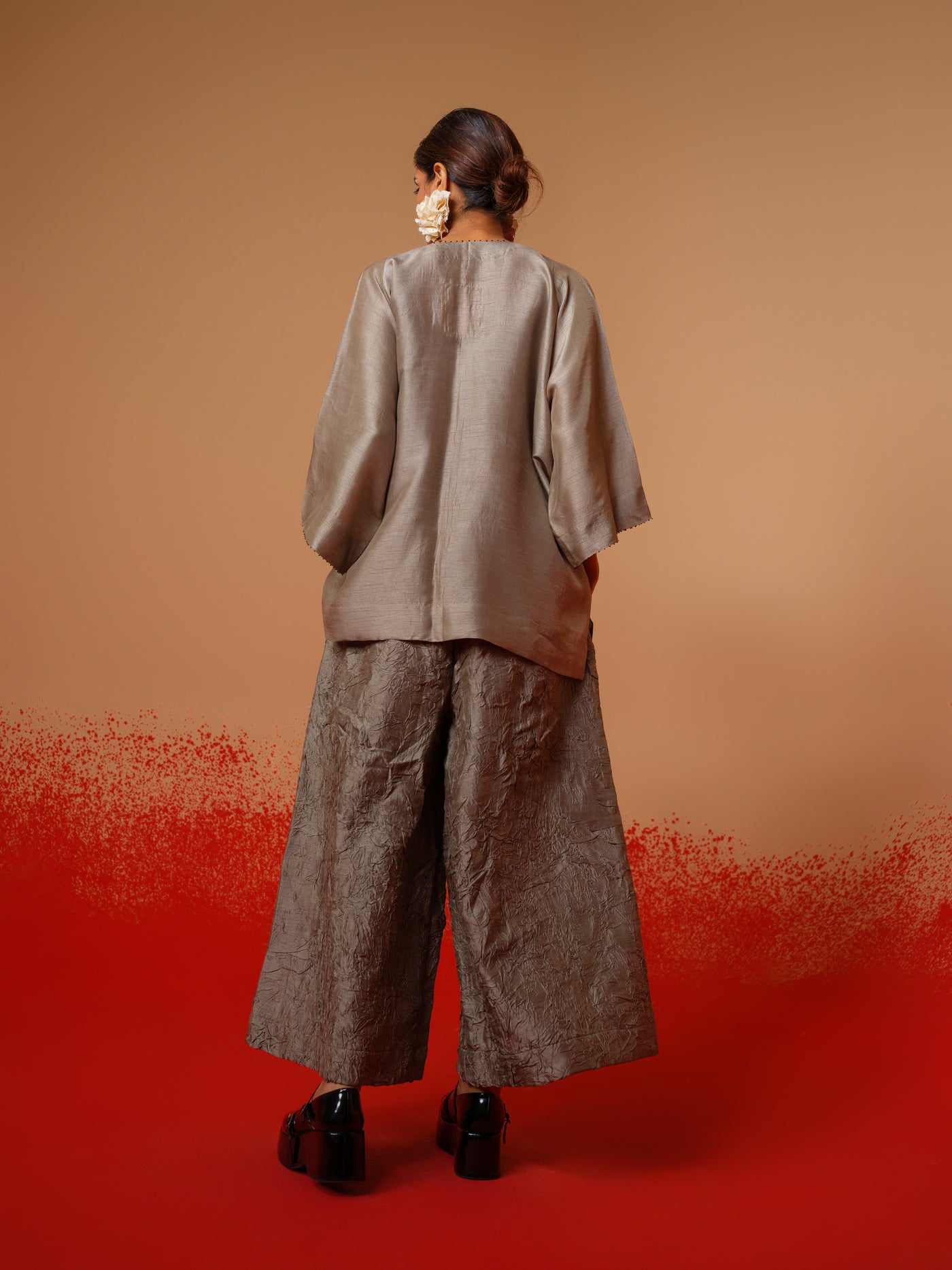 Root Shirt (Grey + Natural + Pink)-Ech/Ro/To/GrNAPi