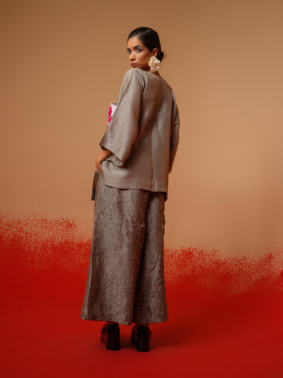 Root Shirt (Grey + Natural + Pink)-Ech/Ro/To/GrNAPi