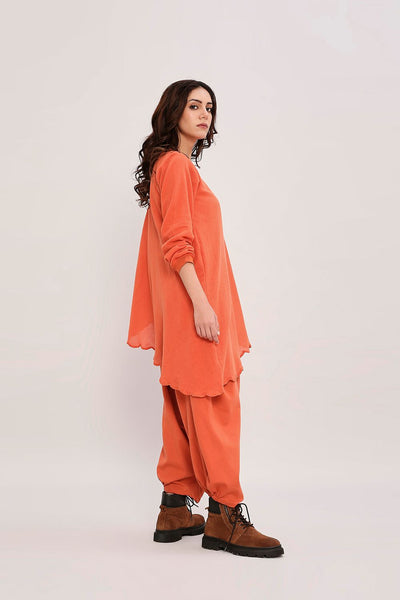 Rust Baggy Pants