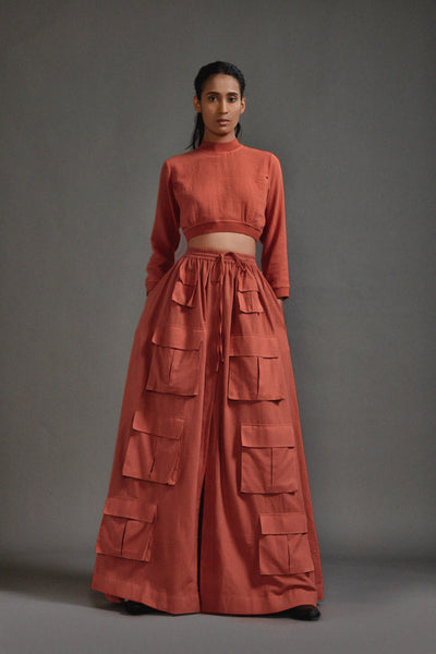 Rust Cargo Skirt