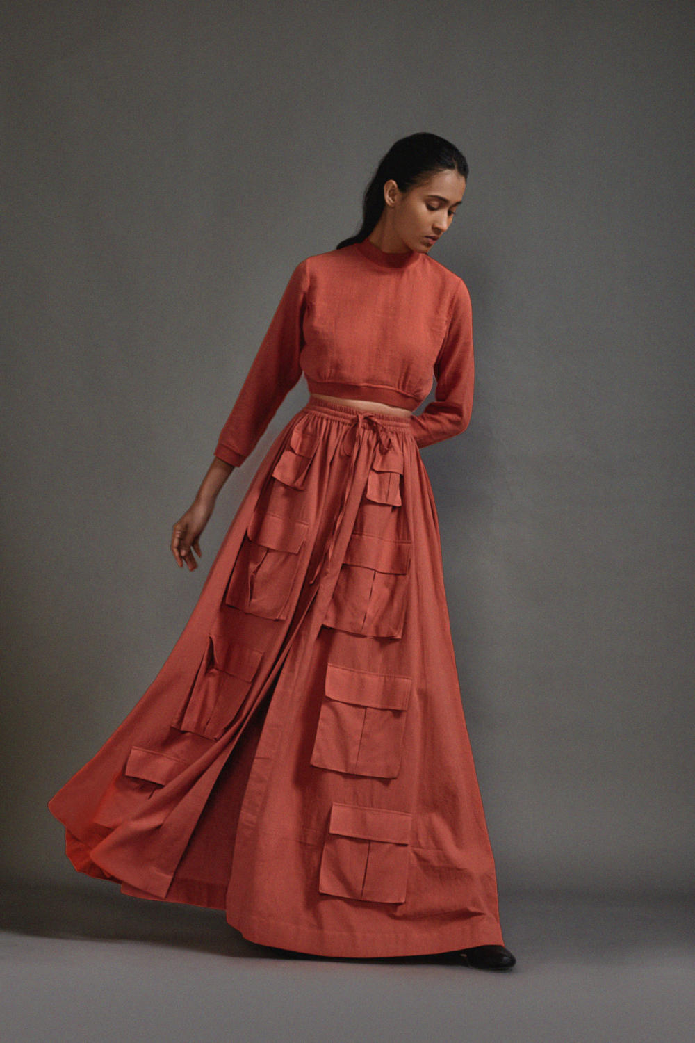 Rust Cargo Skirt