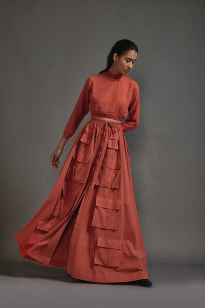 Rust Cargo Skirt