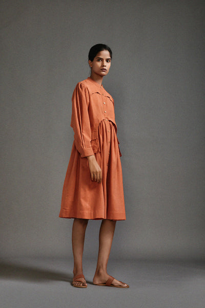 Rust Safari Short Dress
