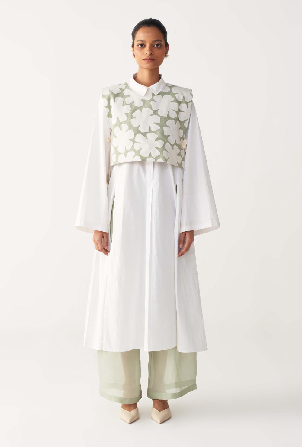 FLORAL CROP OVERLAY -MINT