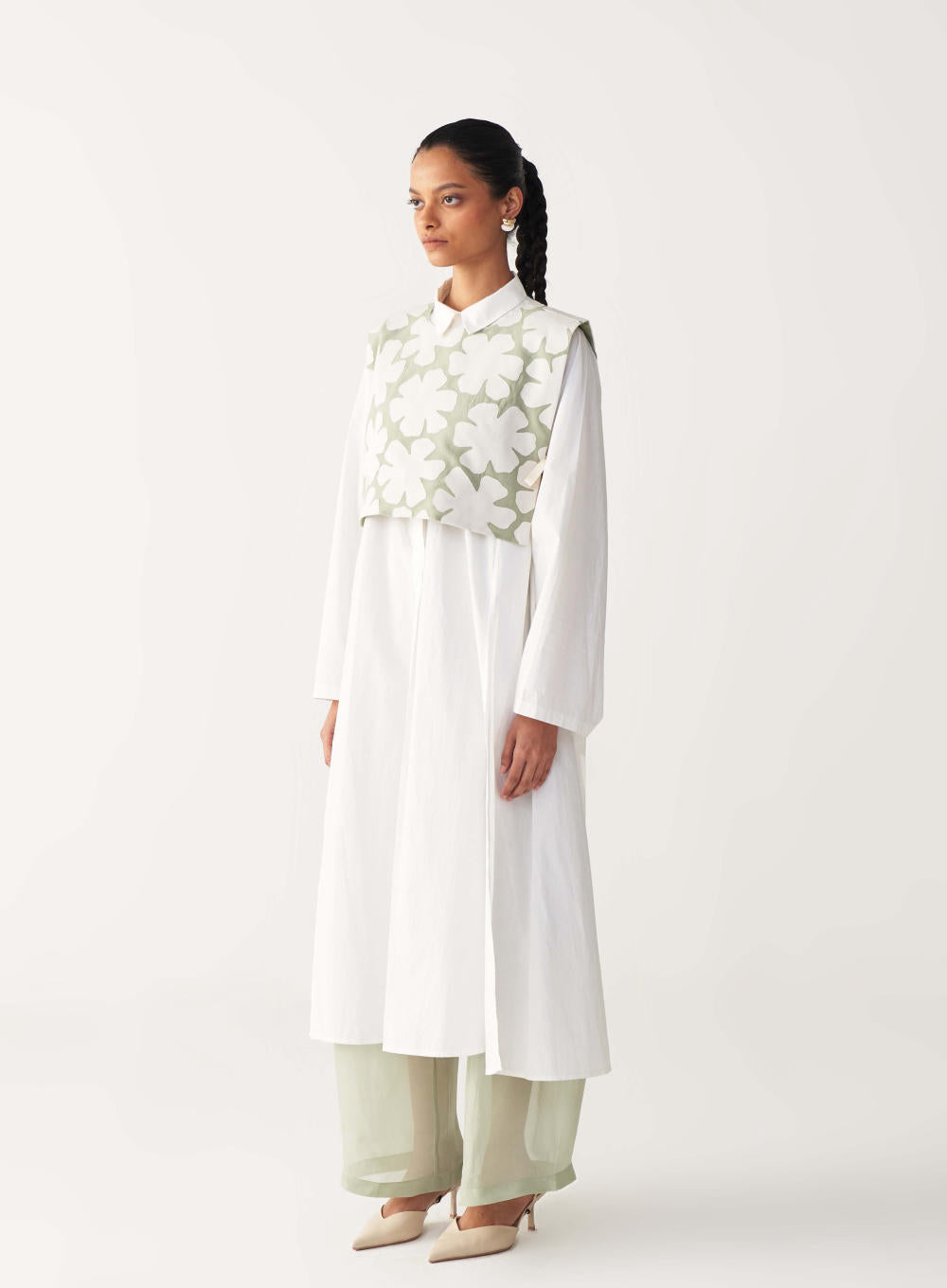 FLORAL CROP OVERLAY -MINT