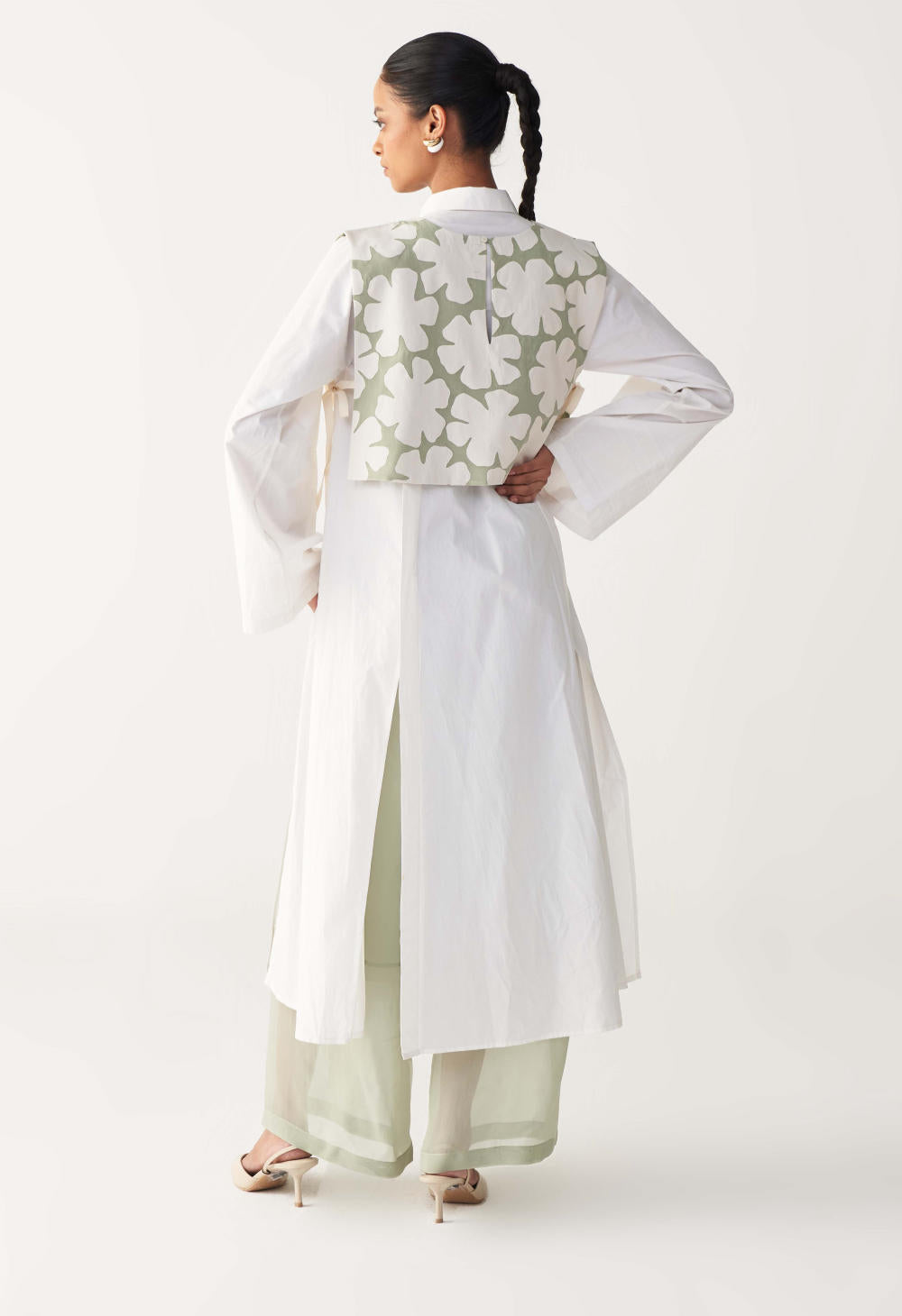 FLORAL CROP OVERLAY -MINT