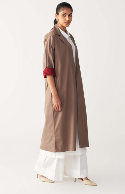 FLORAL  APP. PATCH JACKET-CEDAR