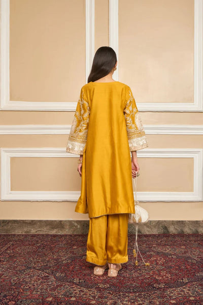 Mohsina Chauga with Salwar-Glaze mustard