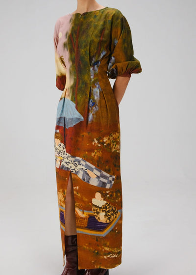 SHAFT DRESS-Lakeside