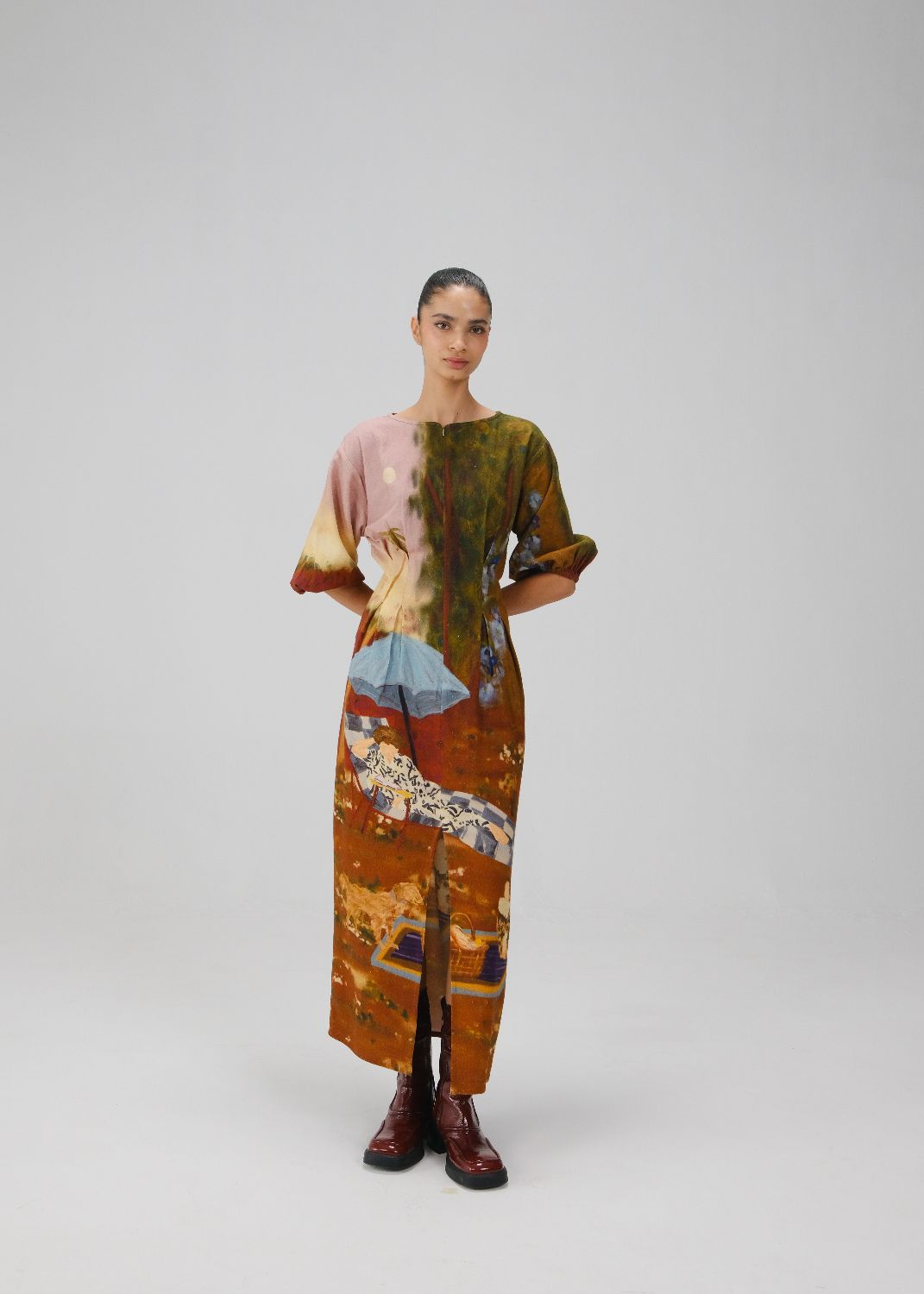 SHAFT DRESS-Lakeside