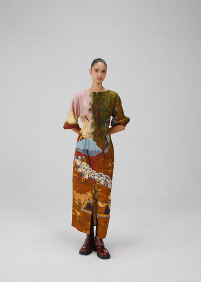 SHAFT DRESS-Lakeside