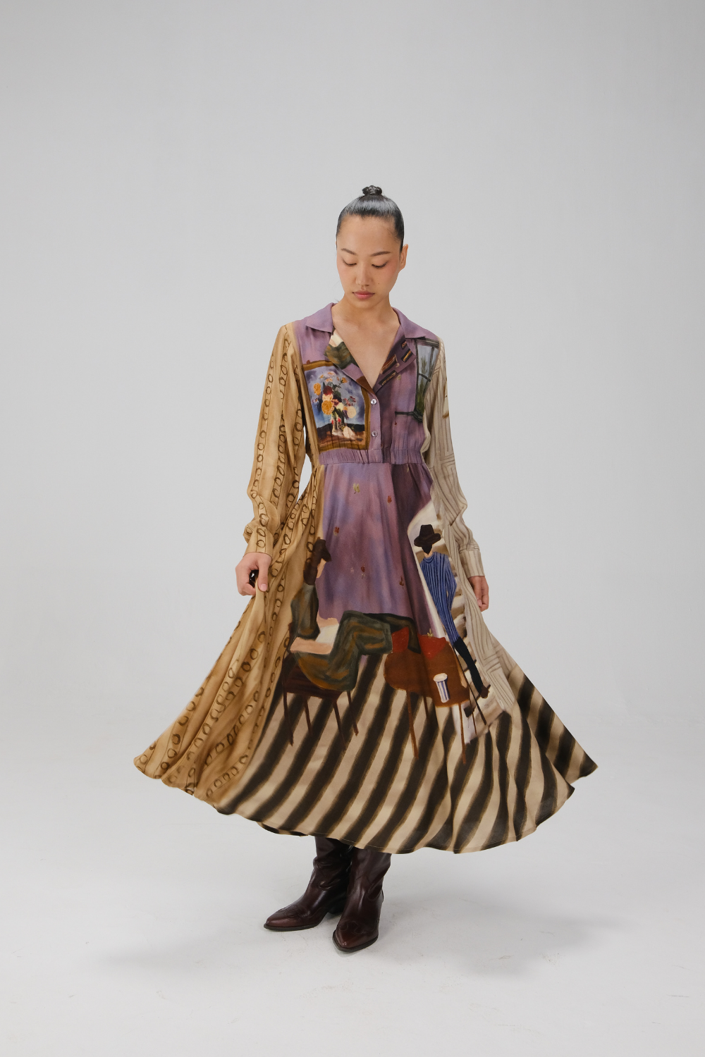 SHIRT DRESS-Living Room