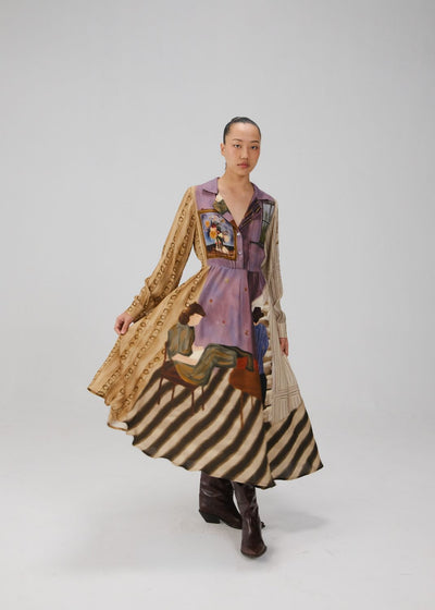 SHIRT DRESS-Living Room