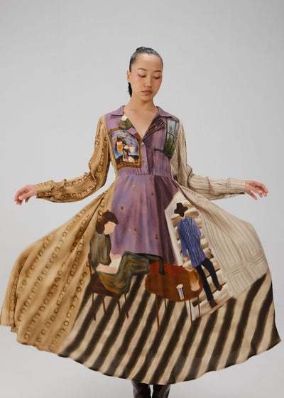 SHIRT DRESS-Living Room