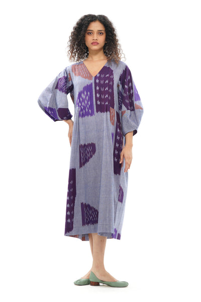 SHOBU LANTERN SLEEVE MAXI
