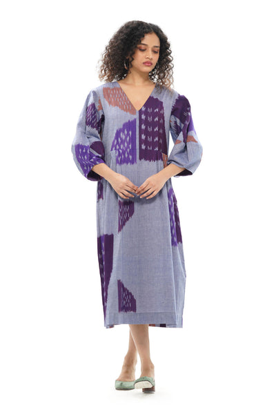 SHOBU LANTERN SLEEVE MAXI