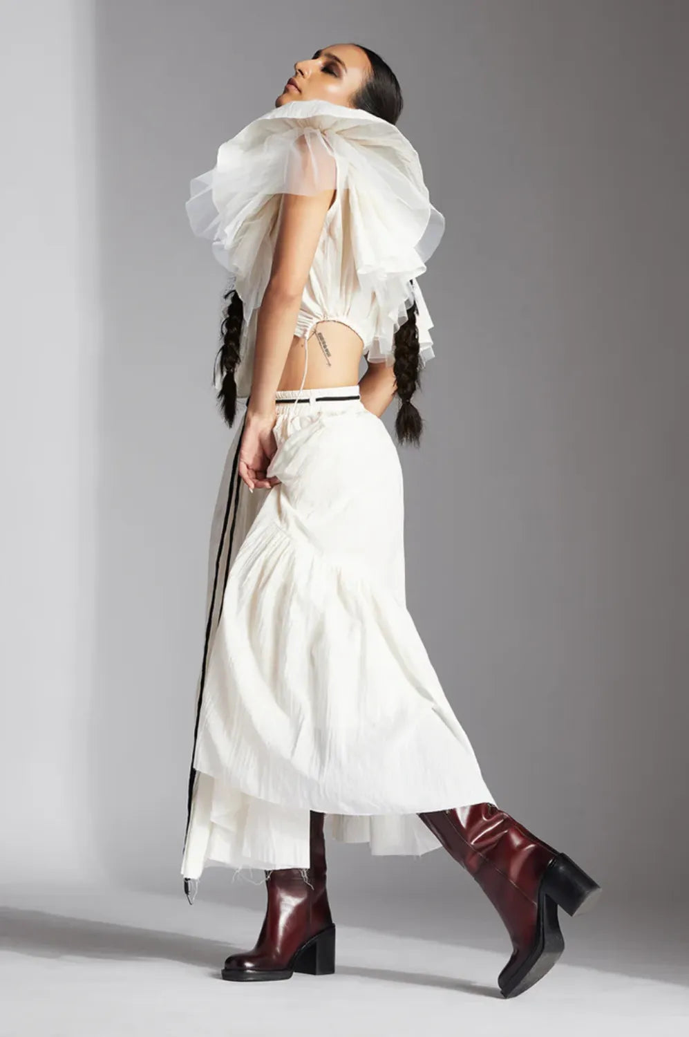 Lira Skirt-White