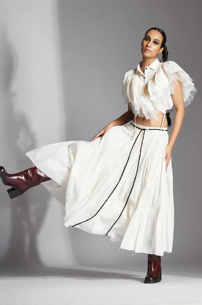 Lira Skirt-White