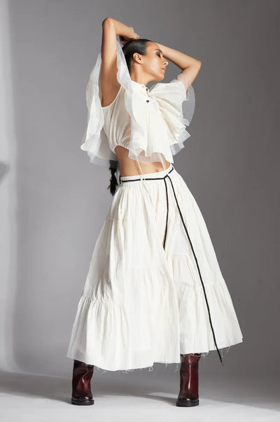 Lira Skirt-White