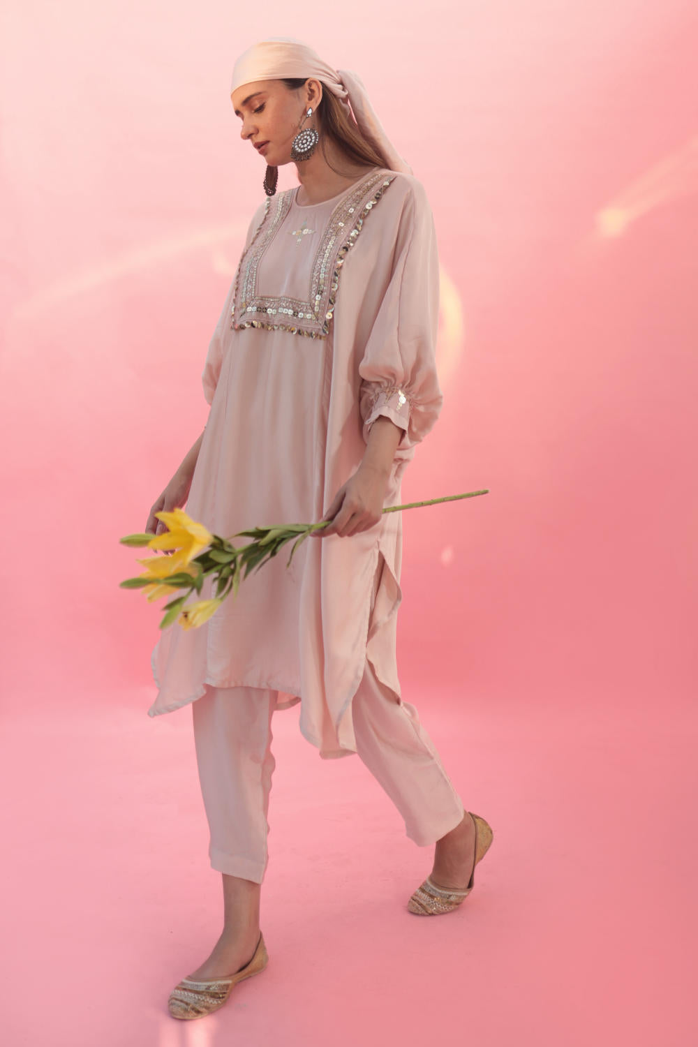 Saba Pink Kurta Set with Pant