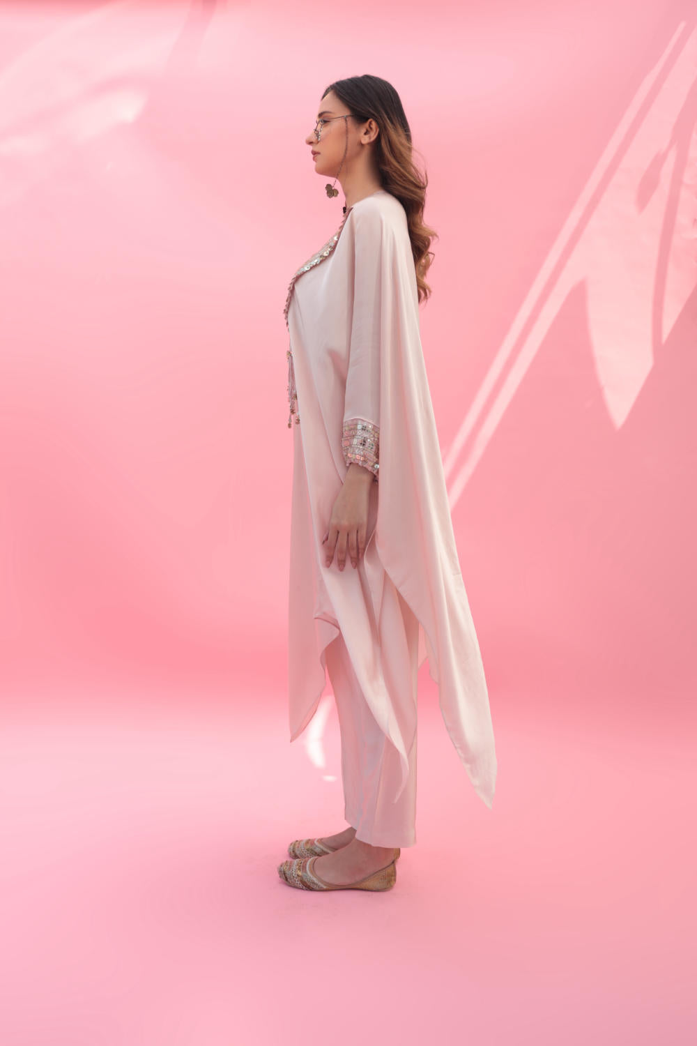 MISH Pink Kaftan Set with Pant