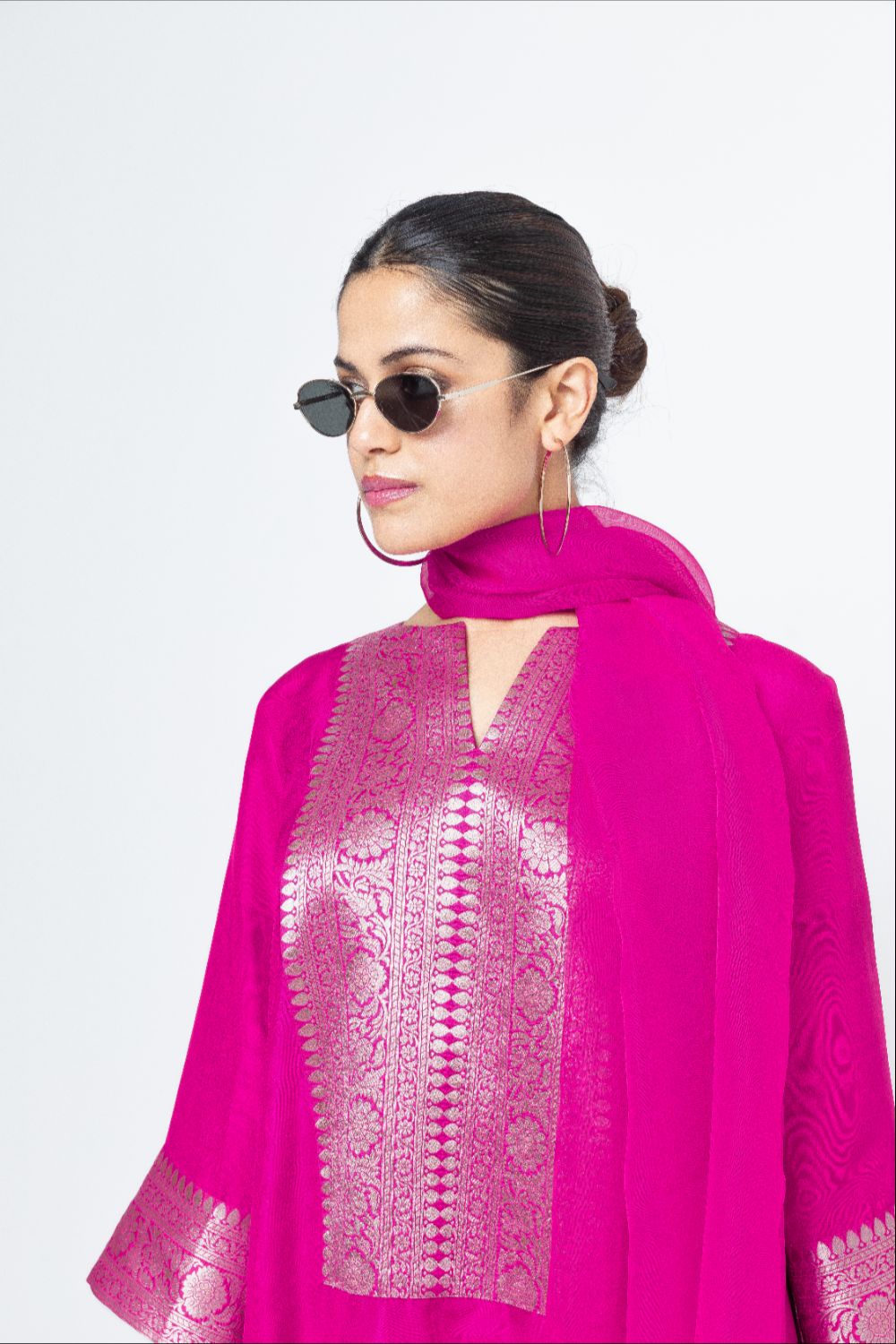 Seher - Tunic set - Pink