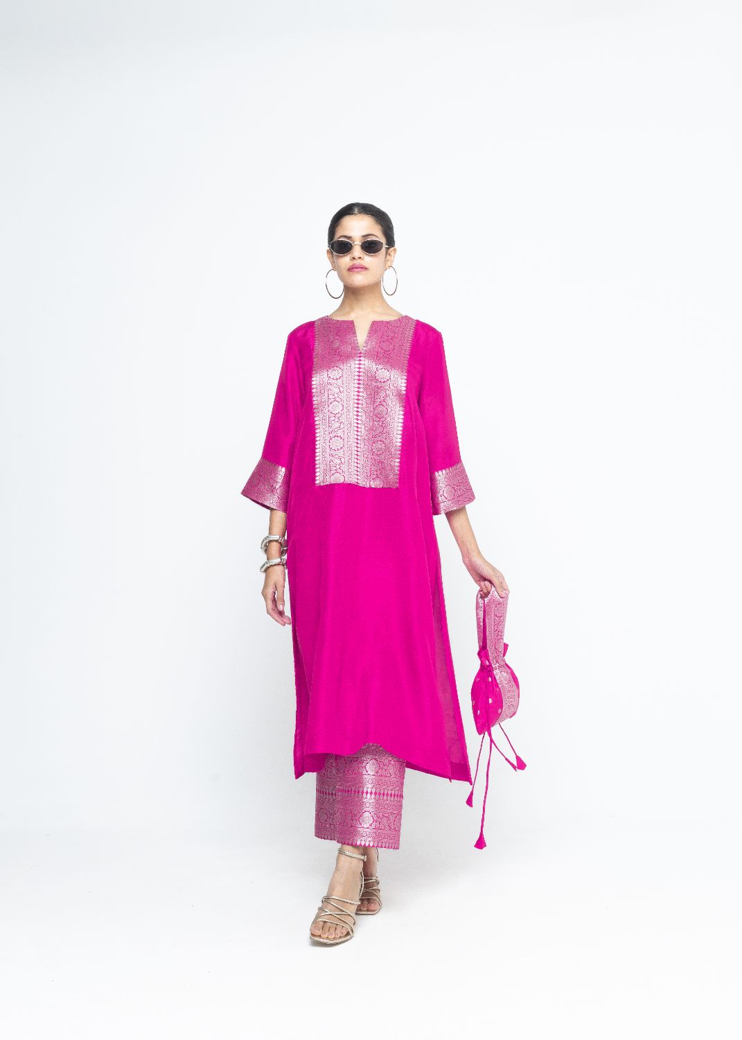 Seher - Tunic set - Pink