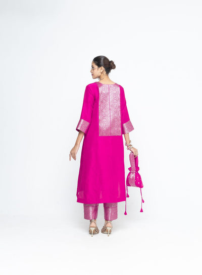 Seher - Tunic set - Pink