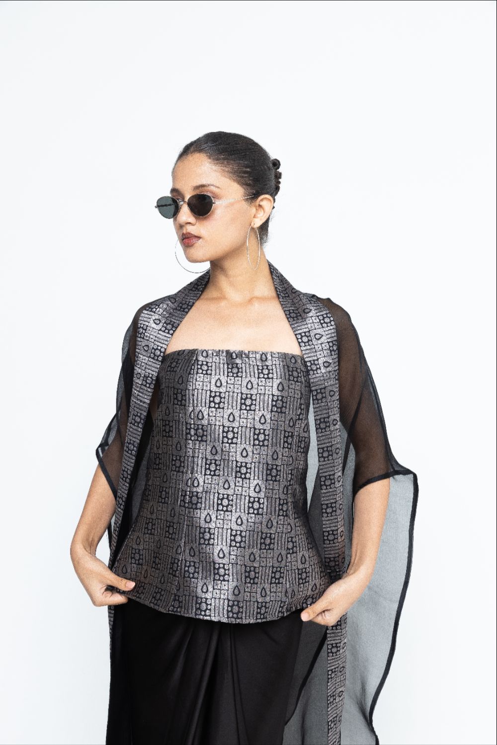 Dela Cape set - Black