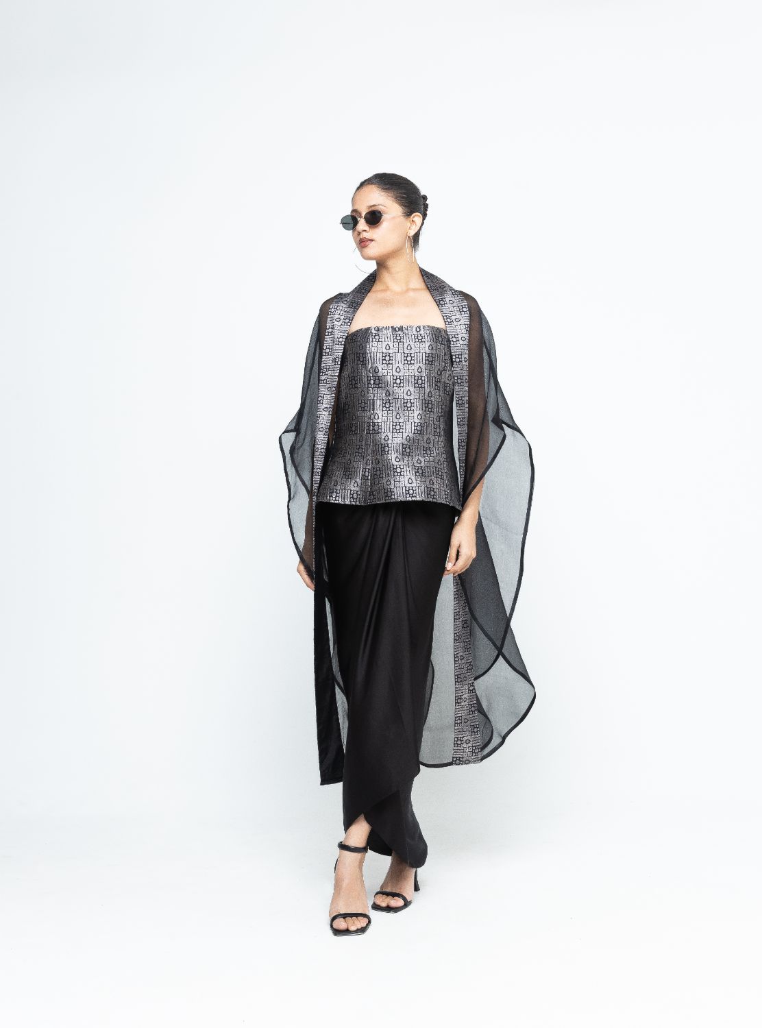 Dela Cape set - Black