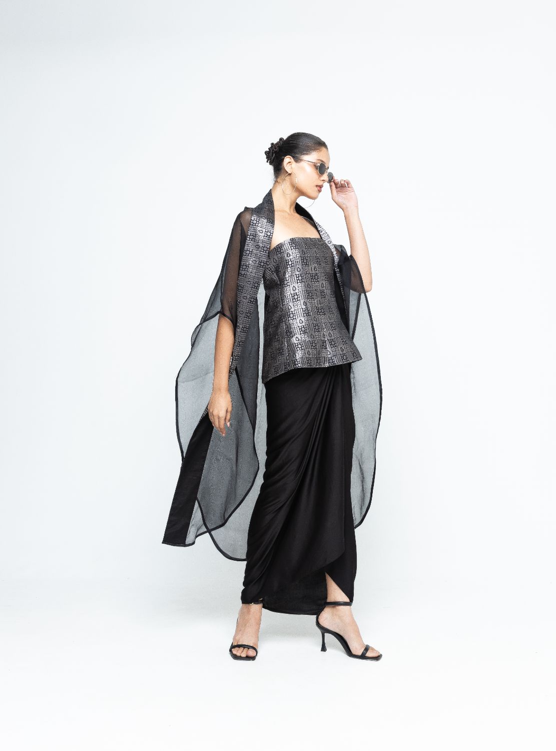 Dela Cape set - Black