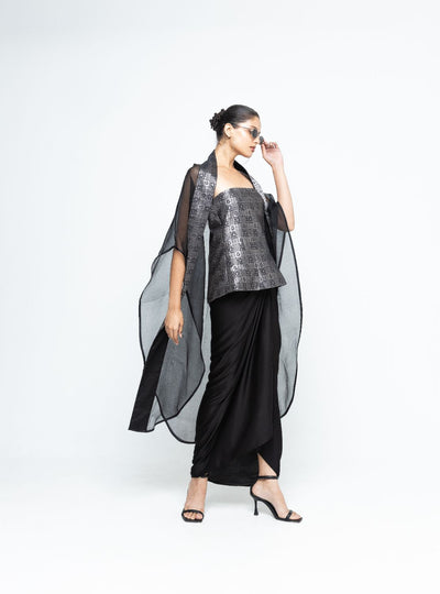 Dela Cape set - Black