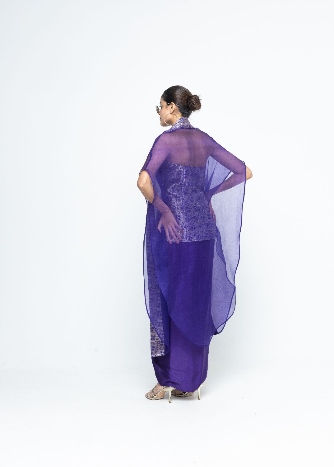 Dela Cape set - Purple
