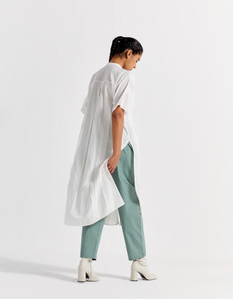 FRAYED EDGES TUNIC CO-ORD ( SET OF 2)