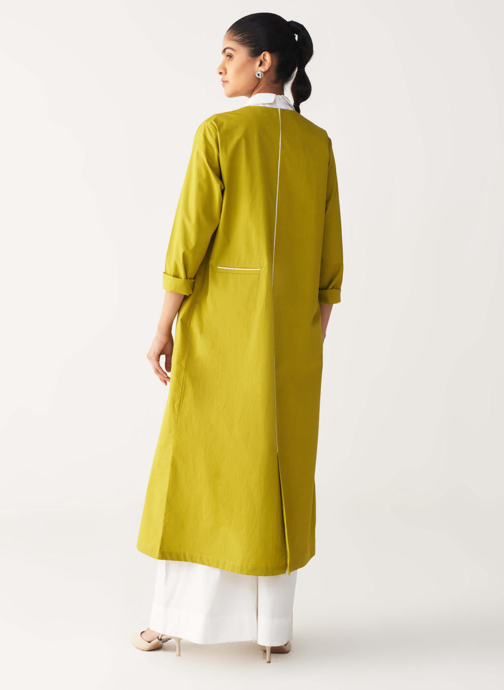 INFINITY EMB. JACKET -LIME