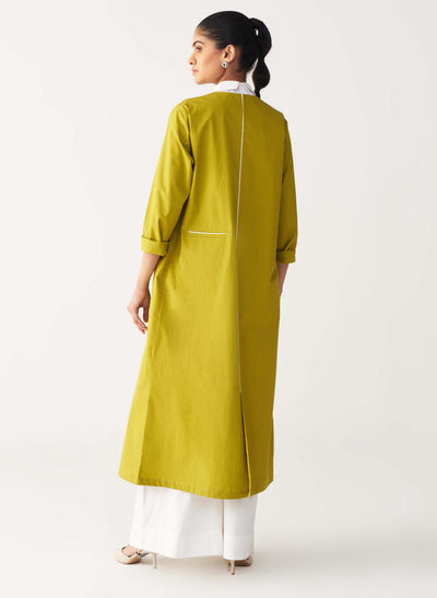 INFINITY EMB. JACKET -LIME
