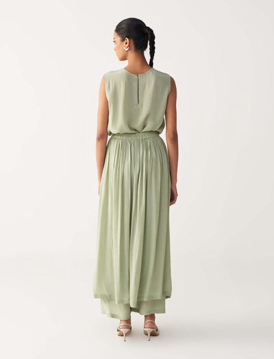 SKIRT PANT-MINT