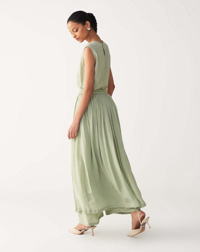 SKIRT PANT-MINT