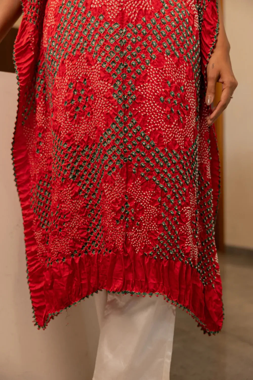 STAR KAFTAN-RED