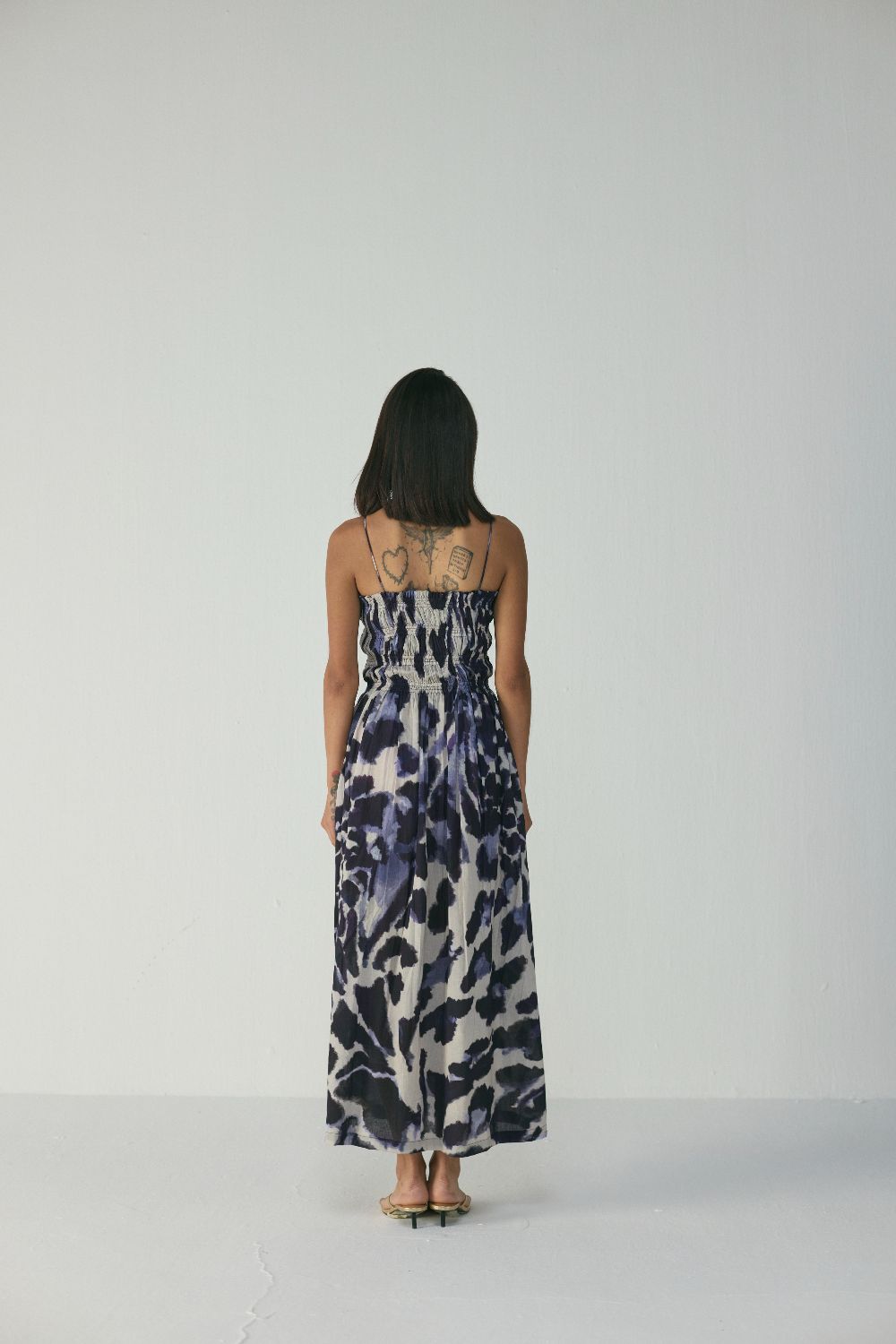 SAMBURU RUCHED DRESS