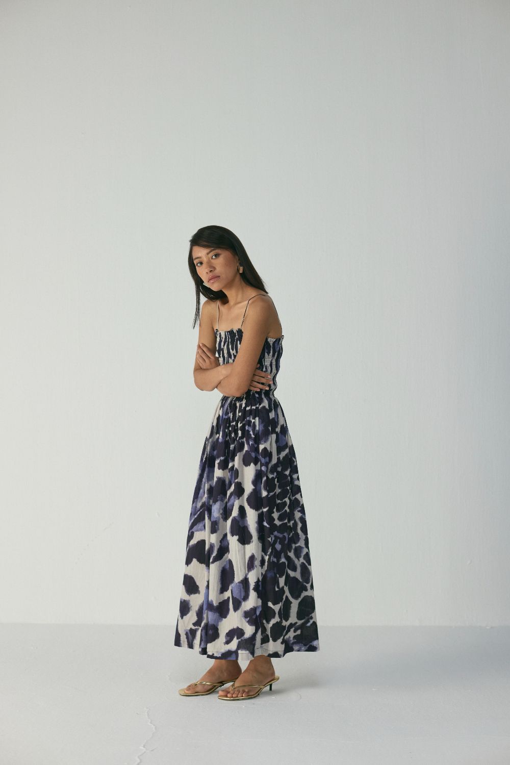 SAMBURU RUCHED DRESS