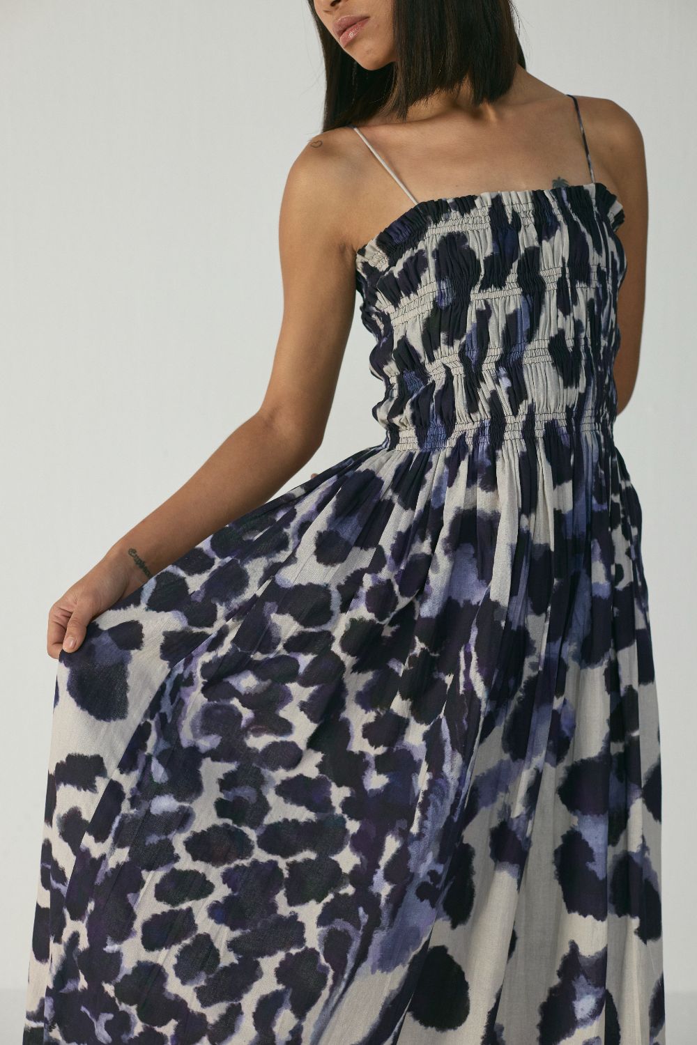 SAMBURU RUCHED DRESS