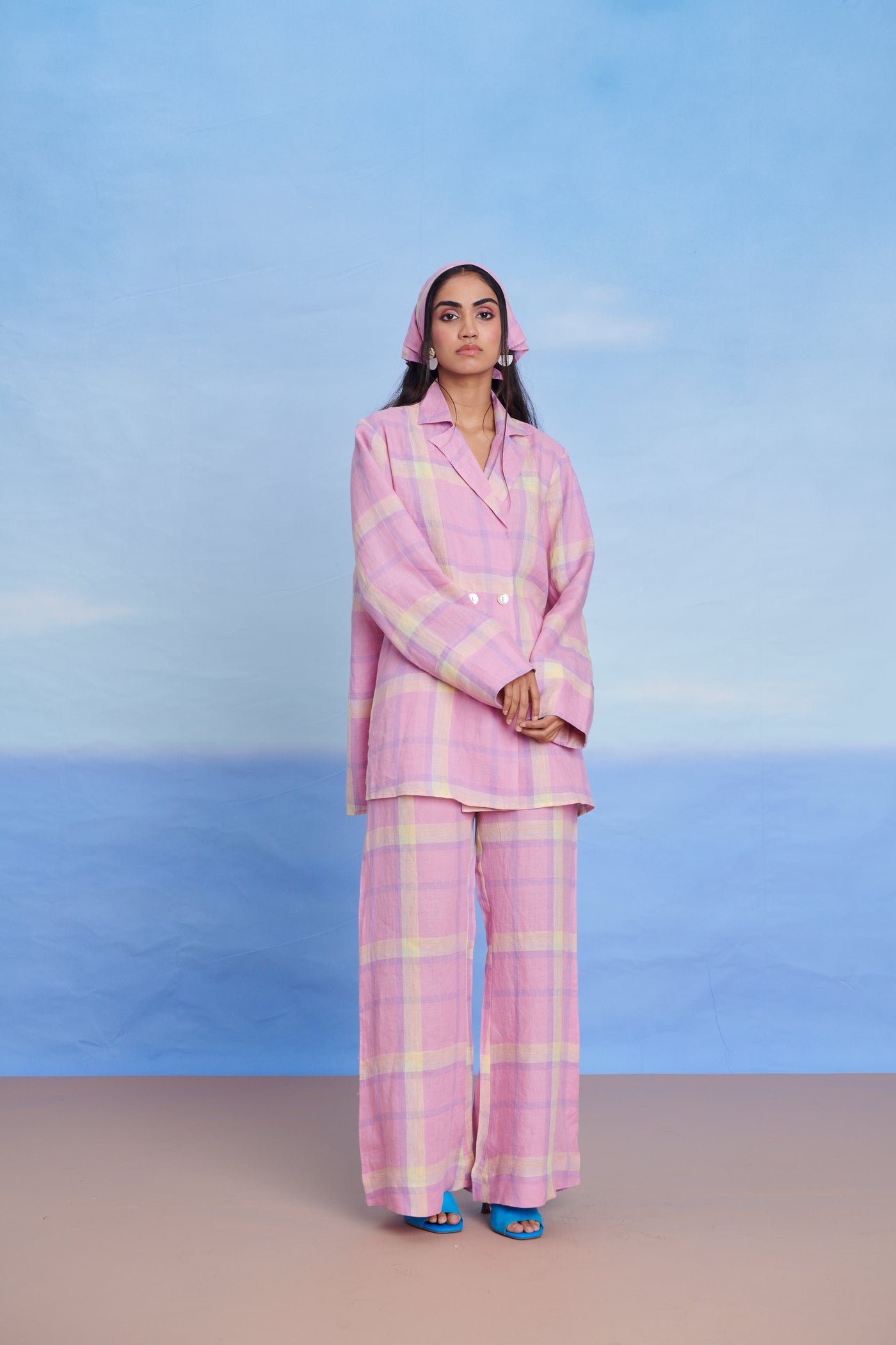 Cassata Linen Blazer Shirt