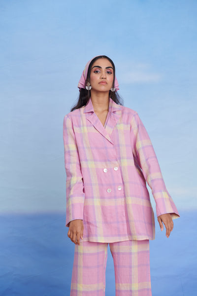 Cassata Linen Blazer Shirt