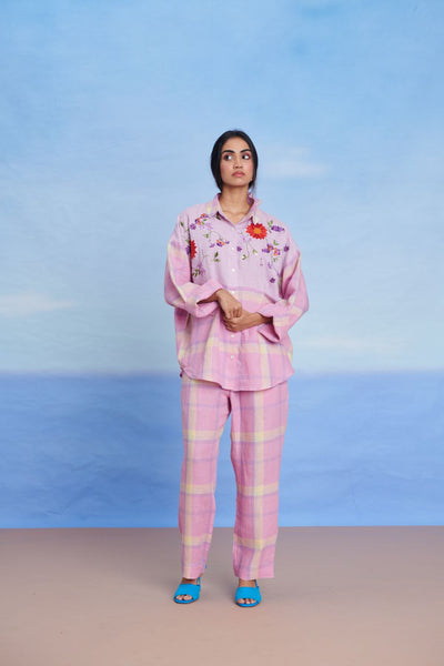 Cassata Linen Pleated Pants