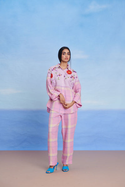 Cassata Linen Pleated Pants