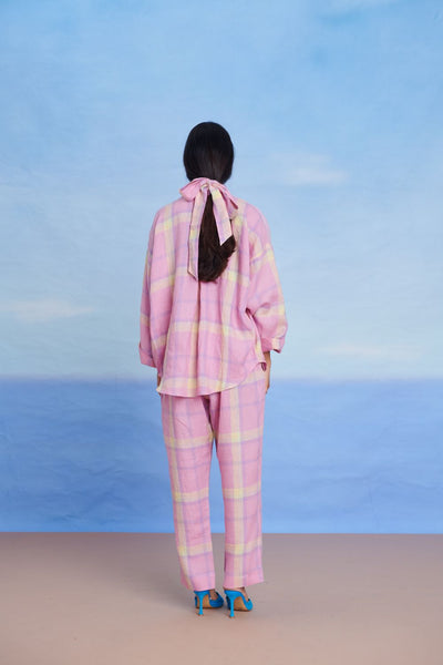 Cassata Linen Pleated Pants