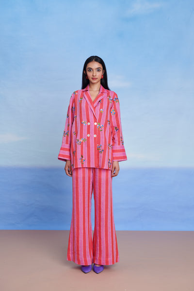 Amalfi Linen Blazer Shirt