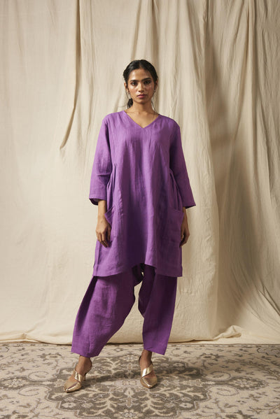 Jambu Linen Women's Kurta Set